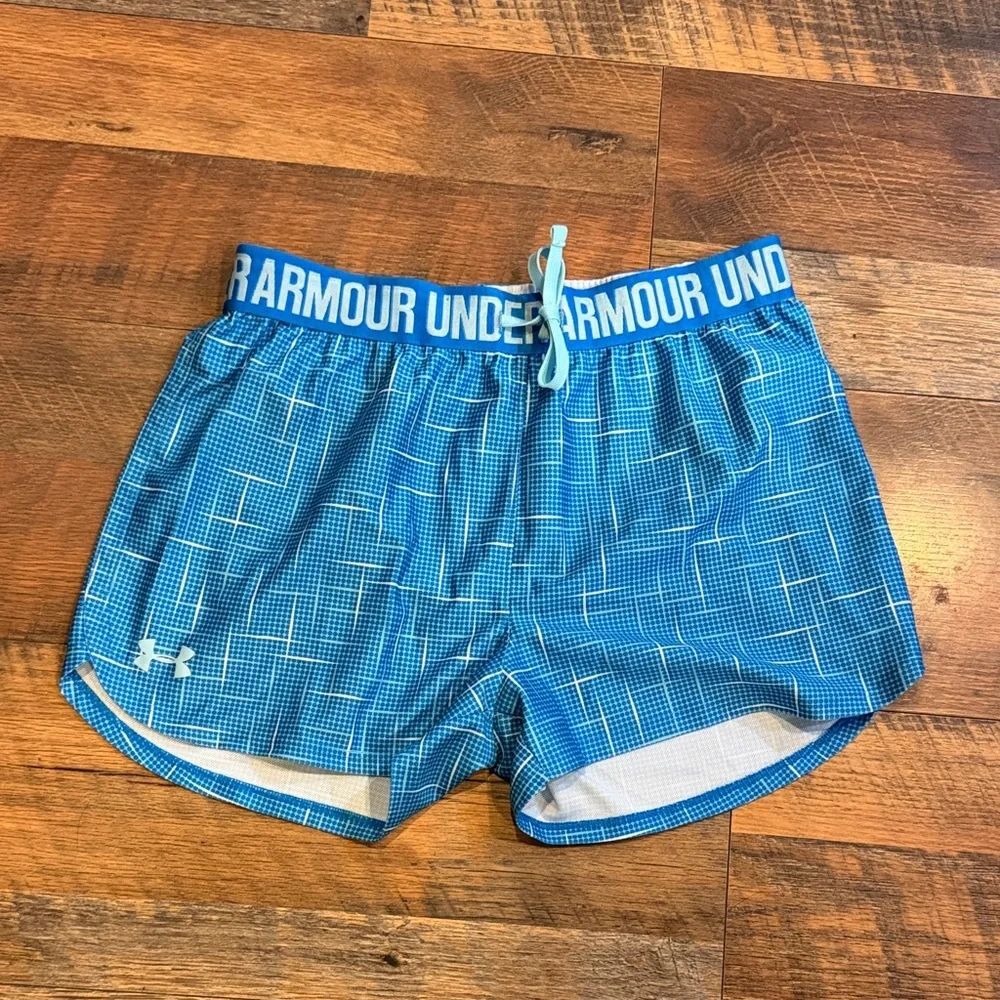 Under Armour Blue Athletic Shorts S (6026)